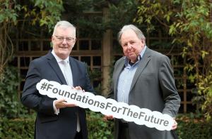 Photo L-R Health Minister Mike Nesbitt and Professor Ray Jones